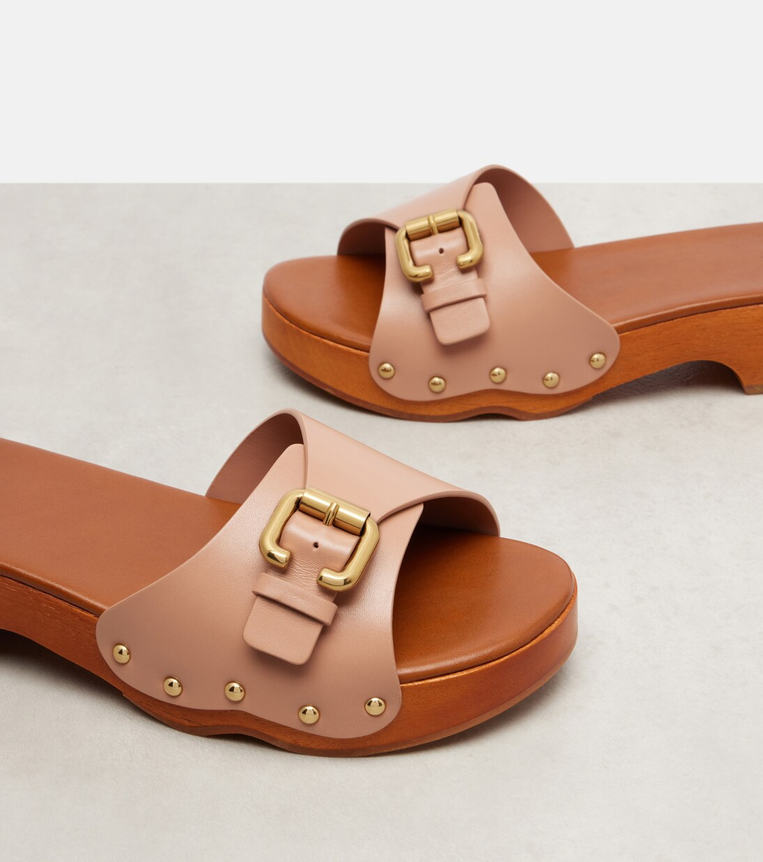 Jeannette 40 embellished leather clogs | Mytheresa (US/CA)
