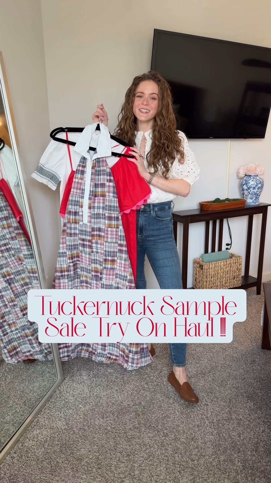 Tuckernuck Sample Sale try-on haul!! I am SO excited to wear all of these this spring & summer !! 

#LTKvlog #LTKootd #LTKSaleAlert