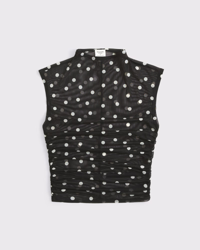 Women's The A&F Paloma Mesh Top | Women's New Arrivals | Abercrombie.com | Abercrombie & Fitch (US)