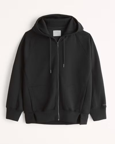 Women's YPB neoKNIT Legging-Friendly Full-Zip Hoodie | Women's Tops | Abercrombie.com | Abercrombie & Fitch (US)