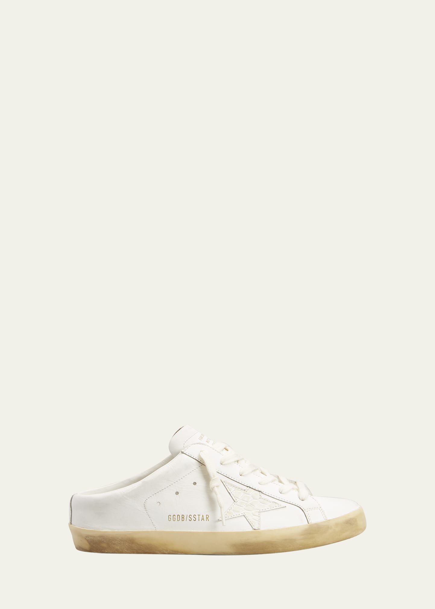 Golden Goose Superstar Sabot Croco Slide Sneakers | Bergdorf Goodman