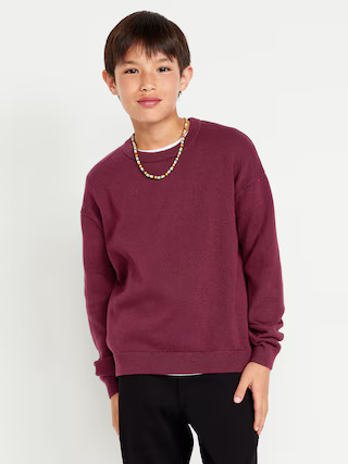 Crew-Neck Sweater for Boys | Old Navy (US)