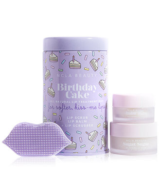 NCLA Beauty 3-Pc. Birthday Cake Lip Treatment Set & Reviews - Makeup - Beauty - Macy's | Macys (US)