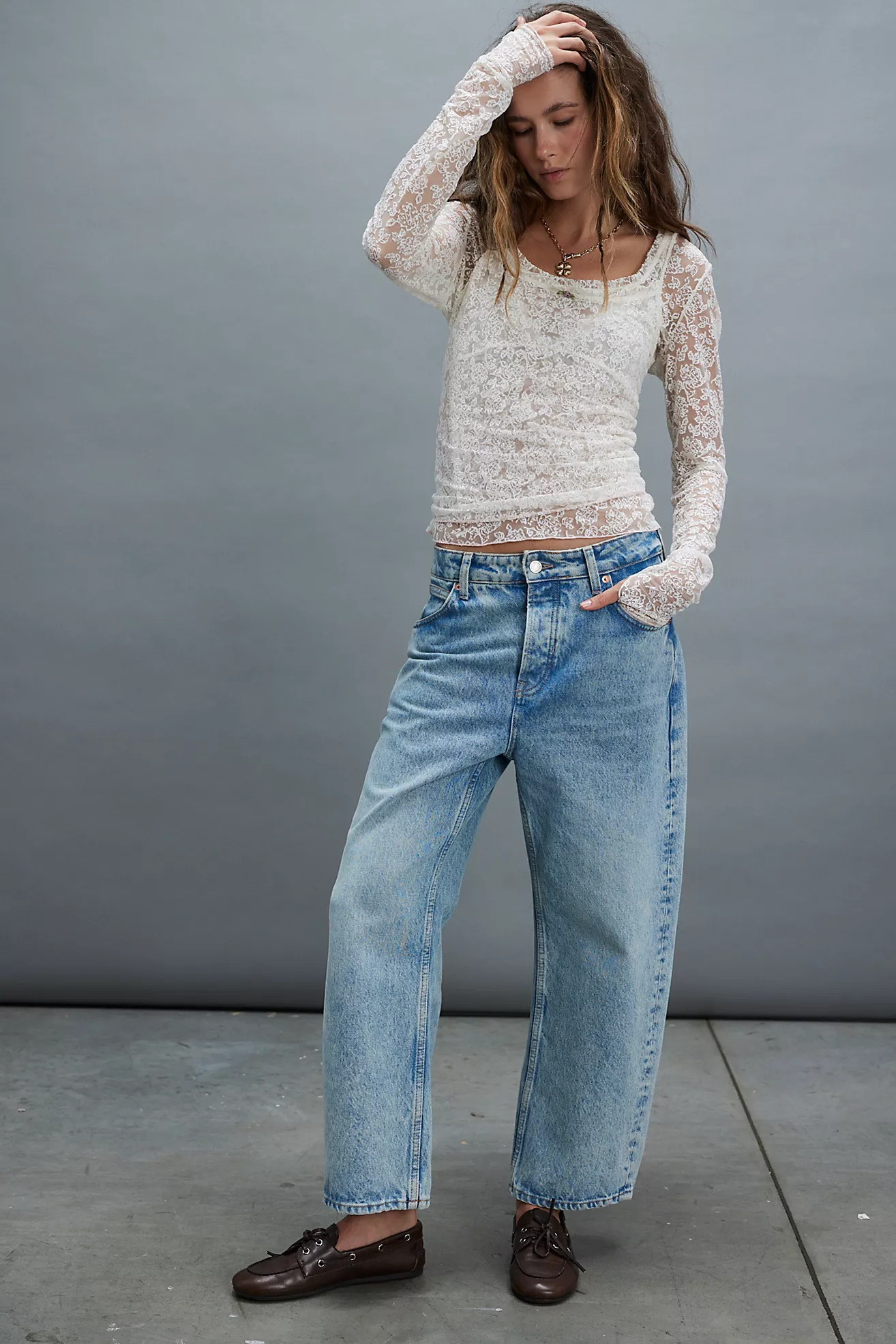 We The Free Deep Trance Dropped Boyfriend Jeans | Free People (Global - UK&FR Excluded)