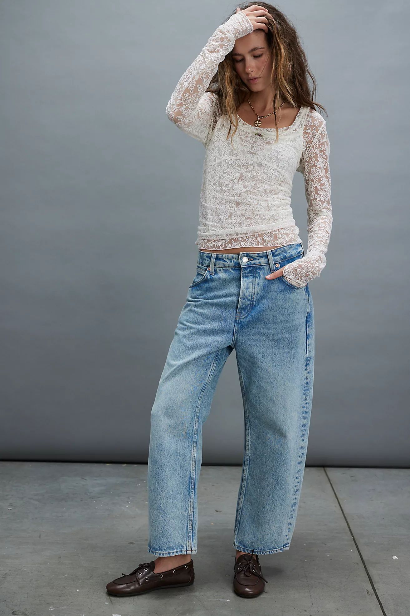 We The Free Deep Trance Dropped Boyfriend Jeans | Free People (Global - UK&FR Excluded)