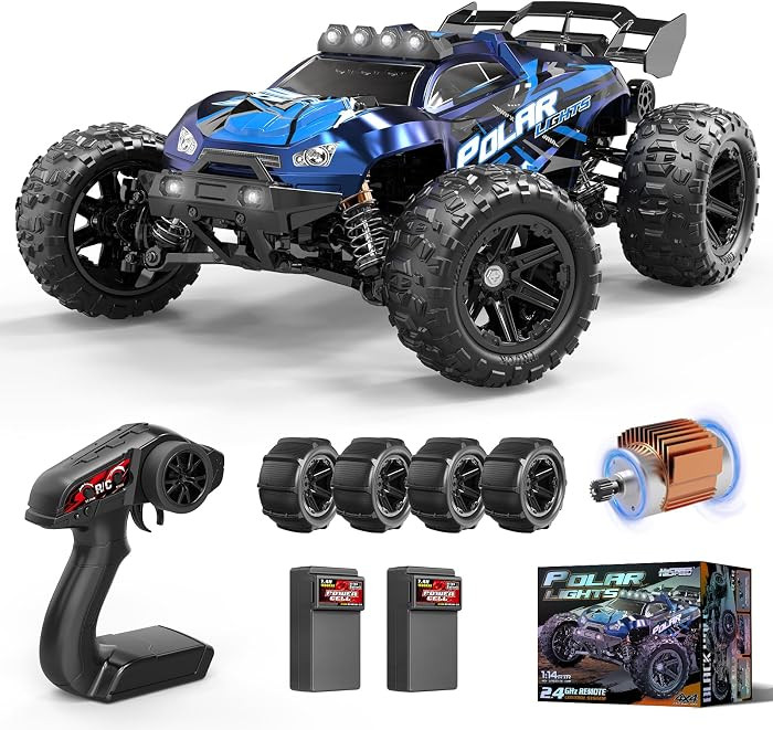 Rc Cars 1:14 All Terrain RC Car for Adults & Boys, 4WD Off-Road RC Truck High Speed Fast 40+ KPH,... | Amazon (CA)