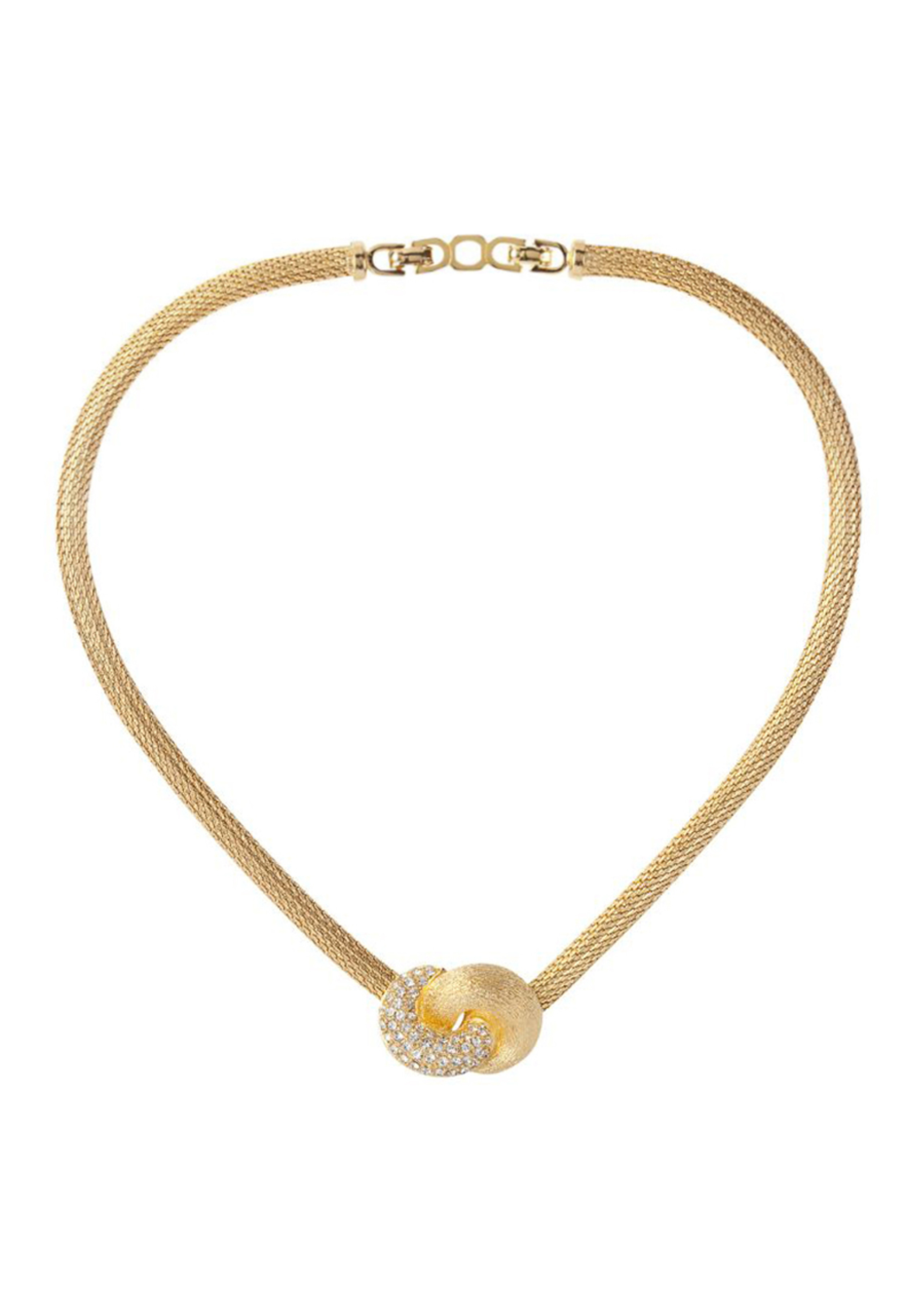1980s Vintage Christian Dior Love Knot Necklace | Harvey Nichols