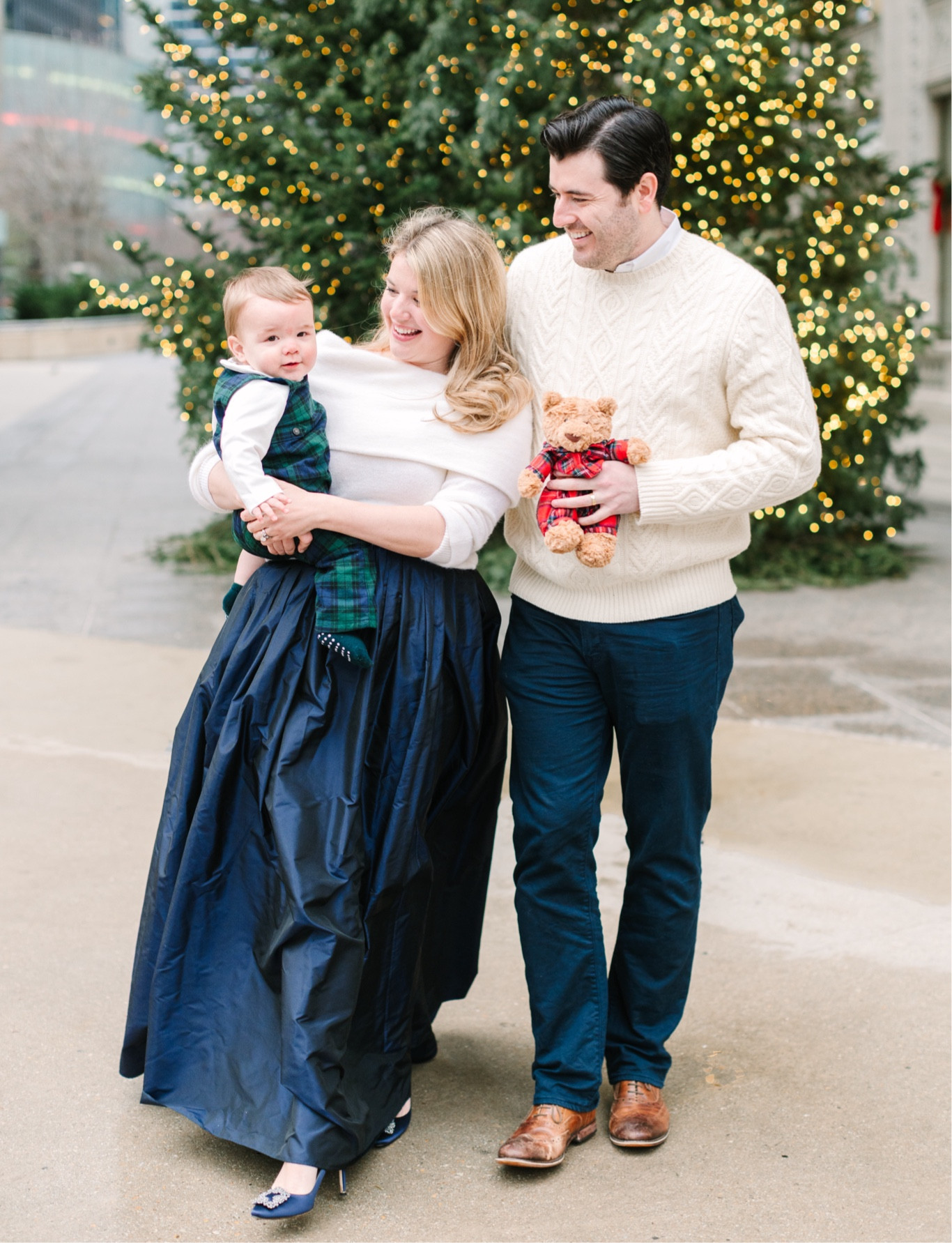 Our go to family photo color theme is navy and white (or cream)! We love doing this since it create a cohesive wall of family portraits and match all our home decor, of course! 😜

I linked everything for the whole family including Mr. Bear! 🐻 

#LTKfamily #LTKHoliday #LTKkids