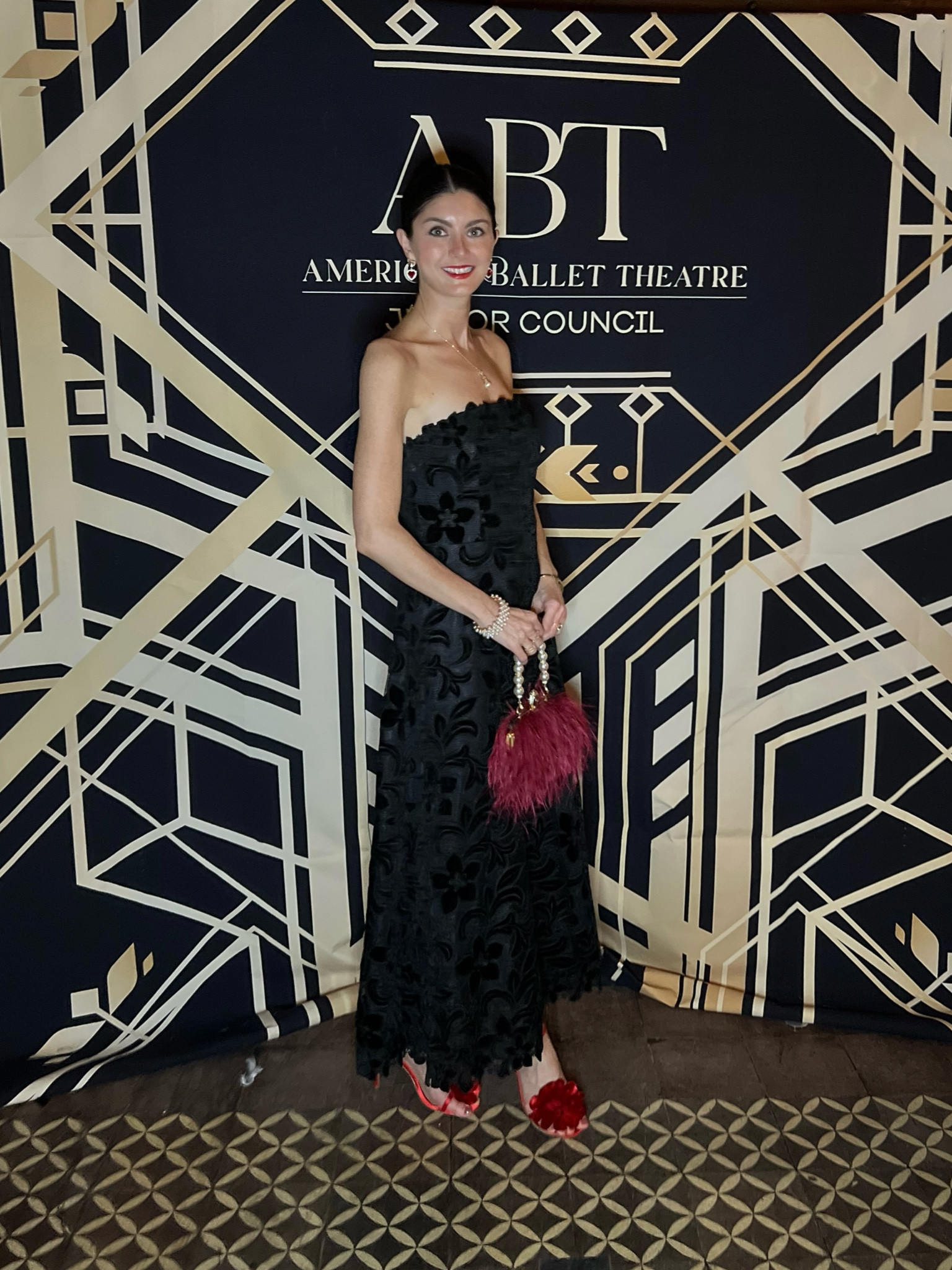 A red and black cocktail party look for a ballet fundraiser event

#LTKparties #LTKfindsunder100 #LTKitbag