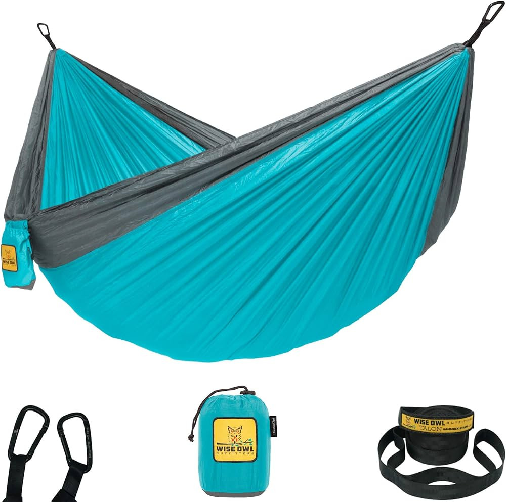 Wise Owl Outfitters Hammock for Camping Hammocks Gear for The Outdoors Backpacking Survival or Tr... | Amazon (US)