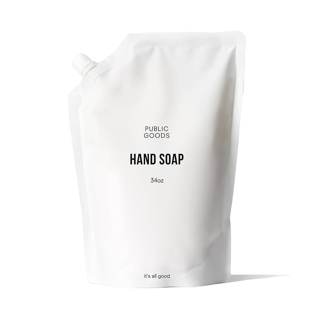 Public Goods Hand Soap | Cleansing Soap for Kitchen & Bathroom | Made with Natural Essential Oils... | Amazon (US)
