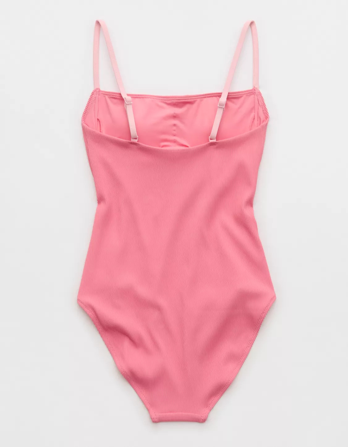 Aerie Binding Full Coverage Ribbed One Piece Swimsuit | Aerie