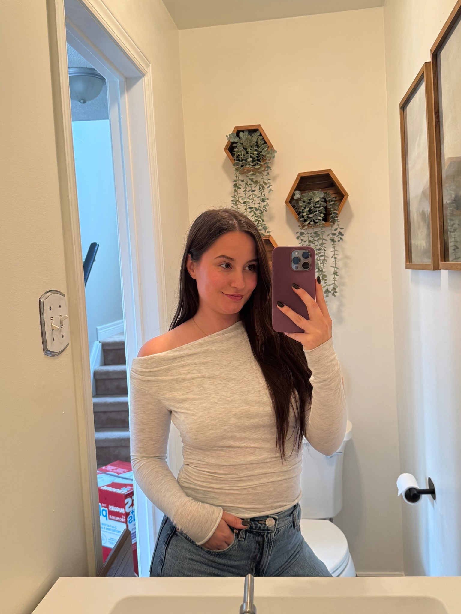 loving a shirt with a fun neckline to make a basic outfit feel a little more elevated 

#LTKjeans #LTKstyletip #LTKcanada