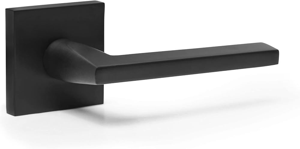 Explore Hardware Paris Model Solid Brass Lever Single Side Non-Turning Dummy Door Handle, Matte B... | Amazon (CA)