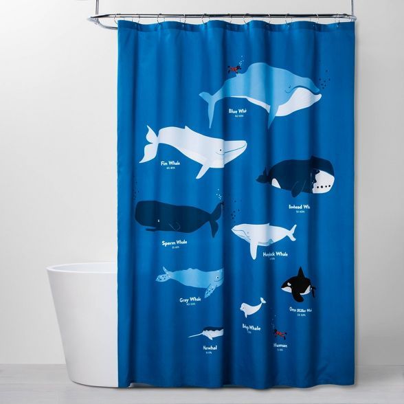 Whales Shower Curtain - Pillowfort™ | Target