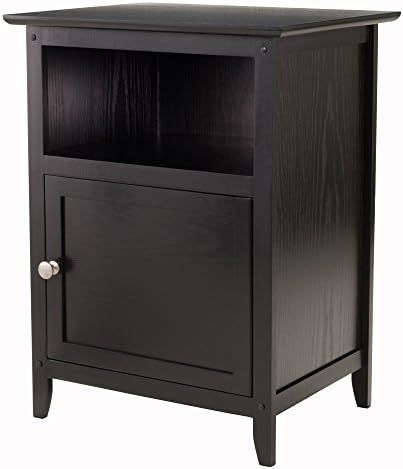 Amazon.com: Winsome Wood Henry Accent Table, Black : Home & Kitchen | Amazon (US)