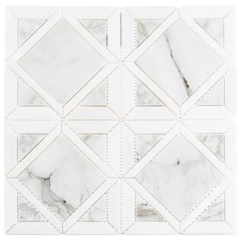 Maquette Marble Novelty Mosaic Wall & Floor Tile | Wayfair North America