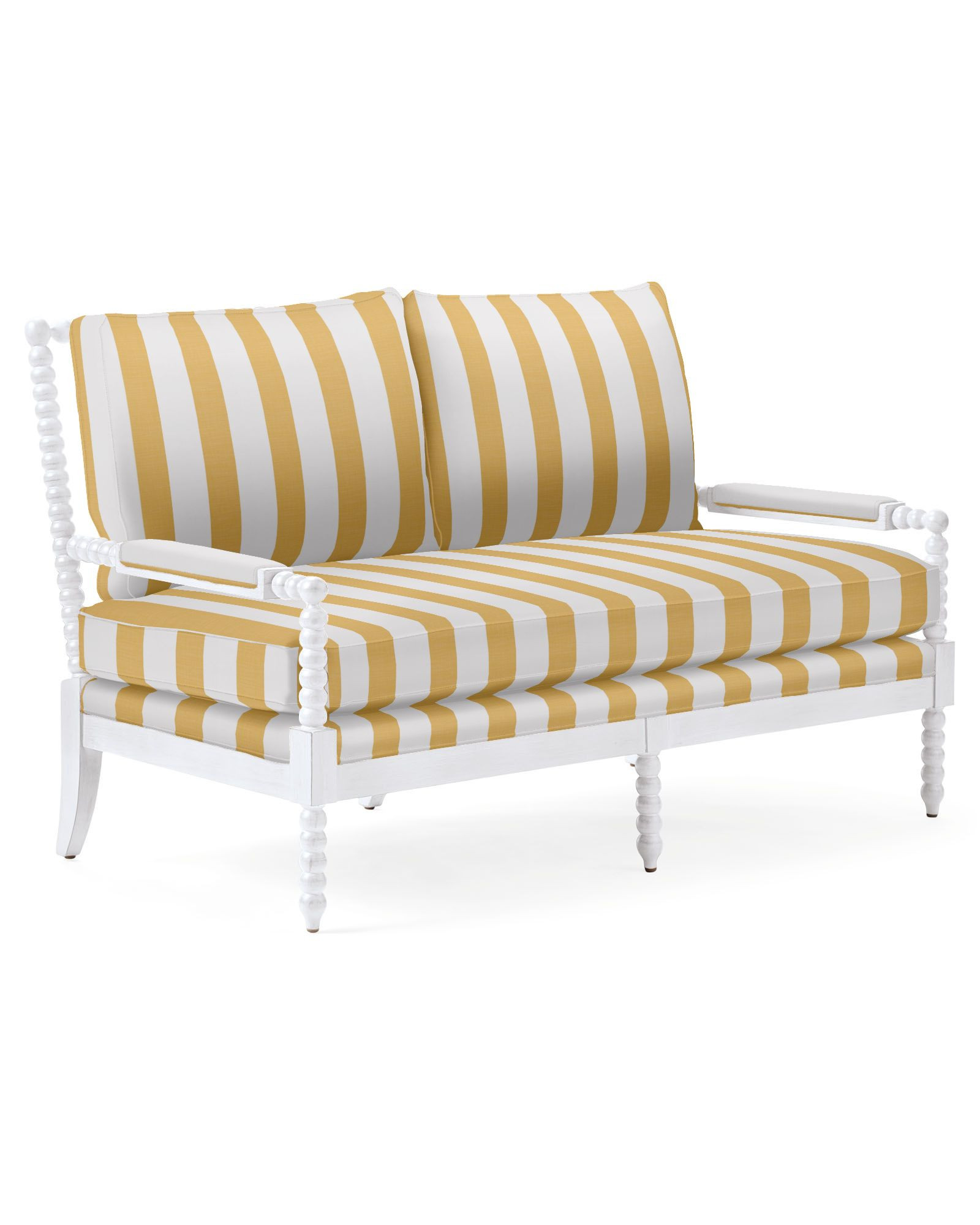 Beckett Bench - White | Serena and Lily