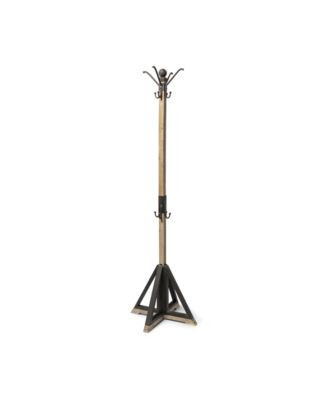 Draft Metal Wood Coat Rack With Multiple Hooks For Entryway Hallway Or Bedroom | Macy's