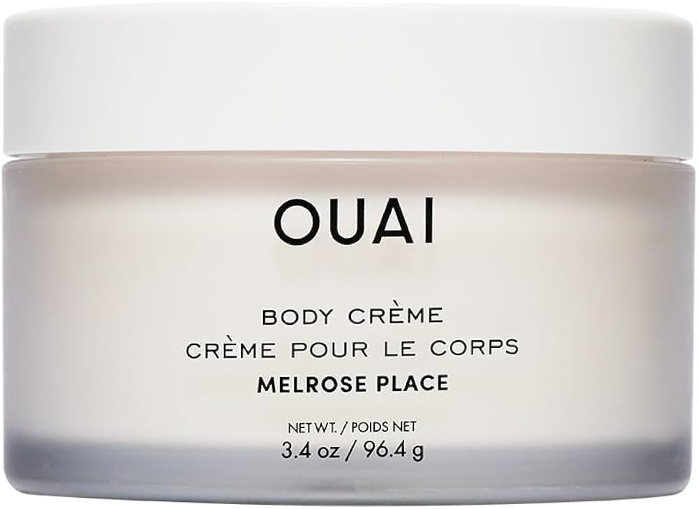 OUAI Body Cream Travel Size, Melrose Place - Hydrating Whipped Body Cream with Cupuaçu Butter, C... | Amazon (US)