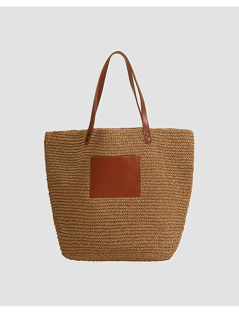 ROWIE RAFFIA BAG | David Jones (Australia & New Zealand)