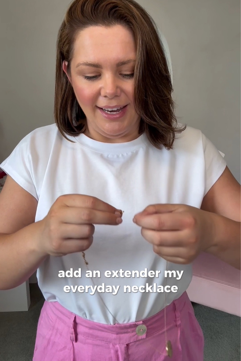 Necklace extender 