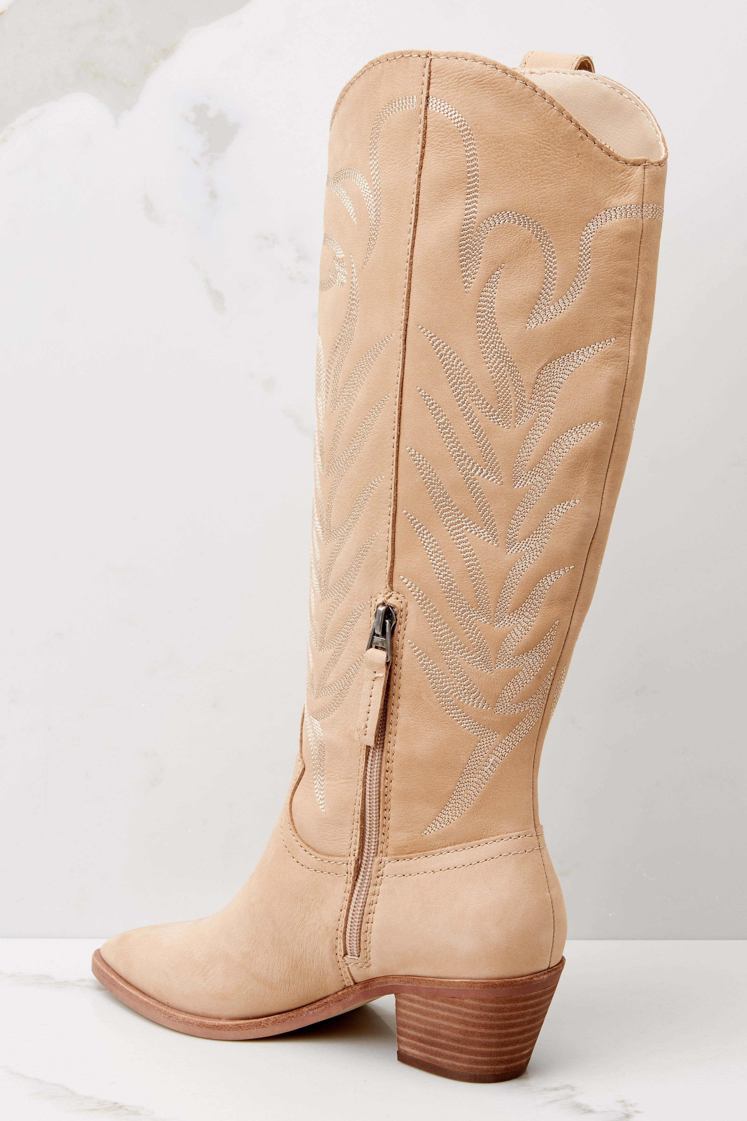 Solei Dune Nubuck Boots | Red Dress 