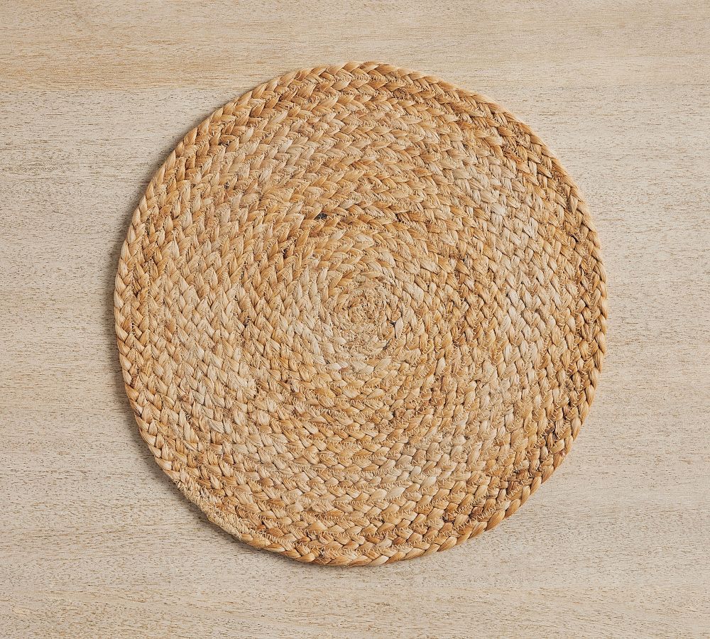 Colton Jute Round Placemats | Pottery Barn (US)