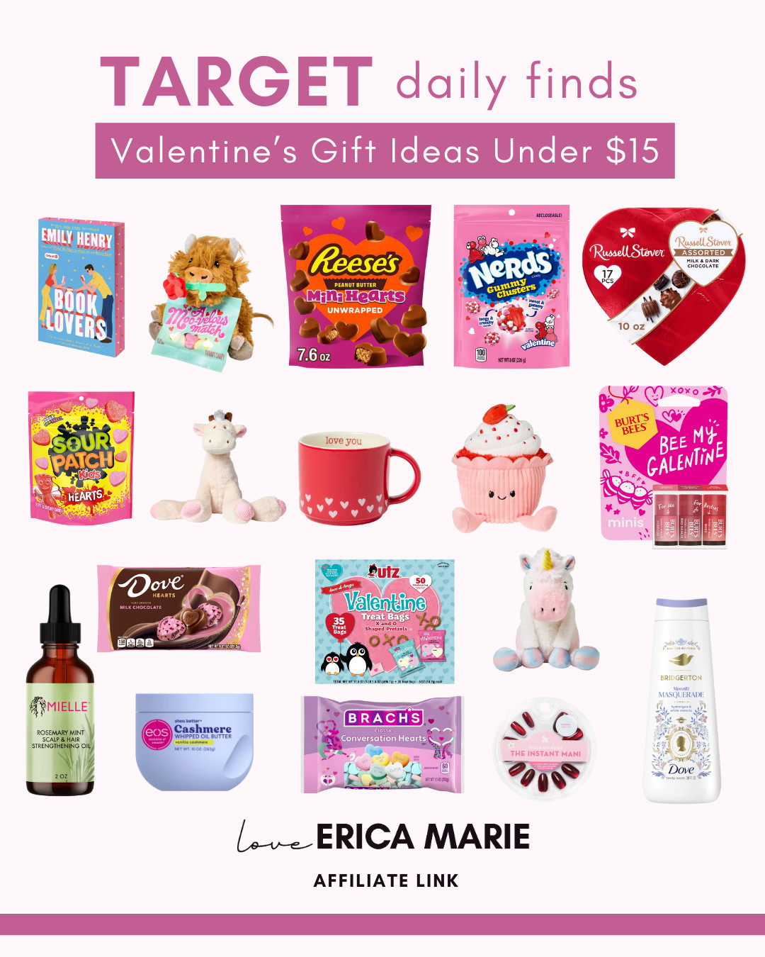 Target has so many Valentine’s gift ideas under $15 right now. Great for keeping things simple without skipping the cute factor. These make gifting feel effortless. 

 #LTKValentine #LTKselfcare #LTKSaleAlert