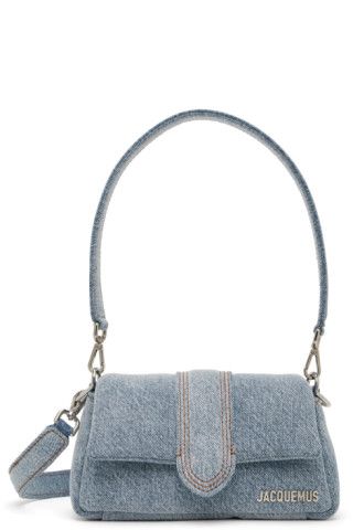 Blue Le Chouchou 'Le Petit Bambimou Denim' Bag | SSENSE