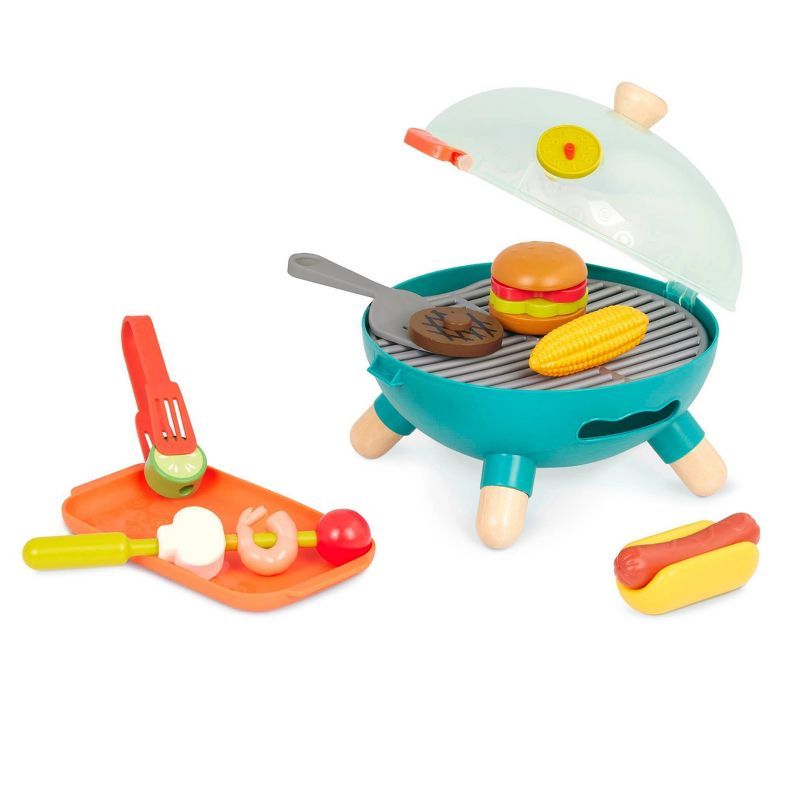 B. toys Toy Grill & Play Food - Mini Chef - BBQ Grill Playset | Target