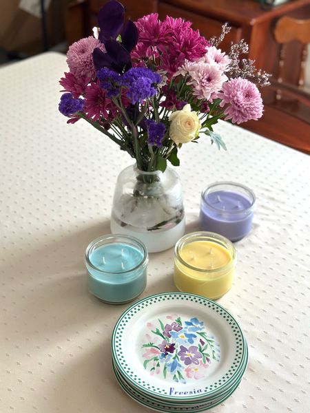 With signs of spring outside, I decided it was time to do a pastel spring tablescape in our dining room. I love playing around with placement, don’t you? 

#LTKSpringSale #LTKSeasonal #LTKhome