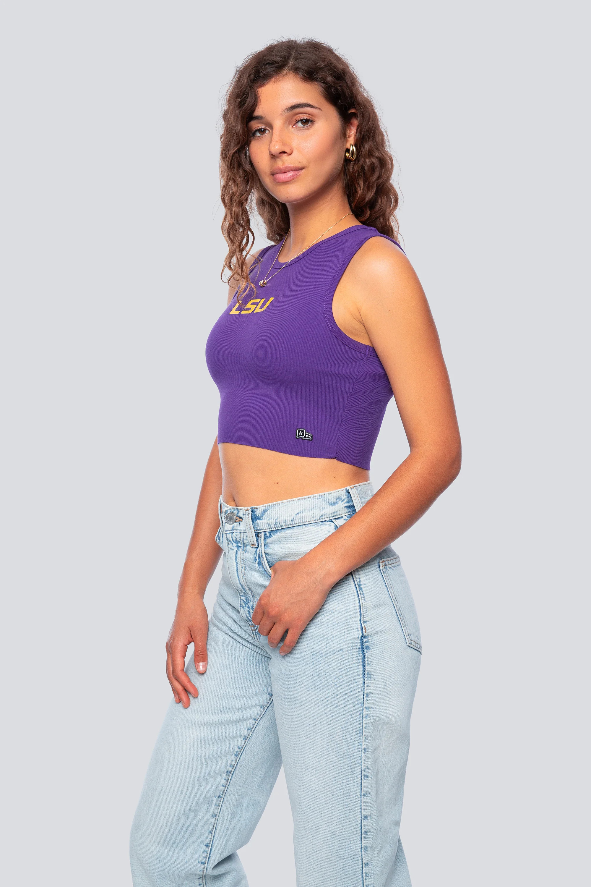 LSU Cut Off Tank | Hype and Vice