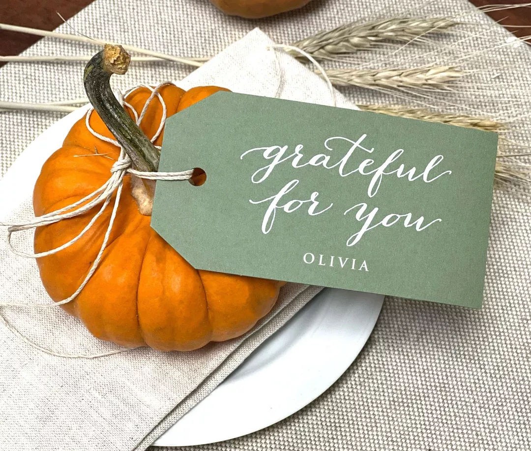 Thanksgiving Printable Napkin Rings 