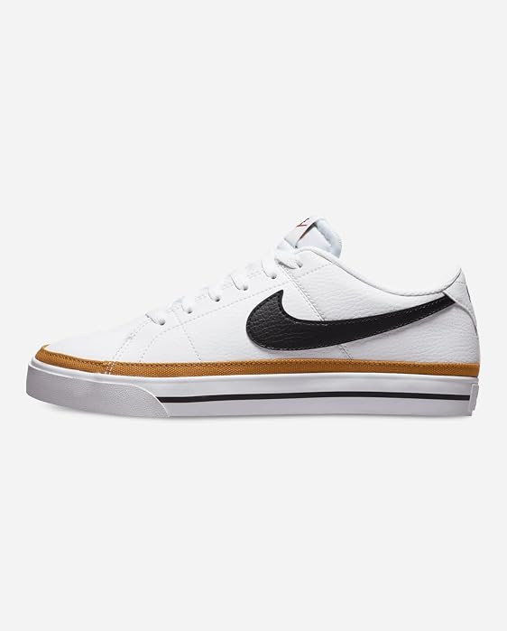 Amazon.com | Nike Women's Court Legacy Next Nature Shoes, White/Black-Desert Ochre-Team Orange, 7... | Amazon (US)