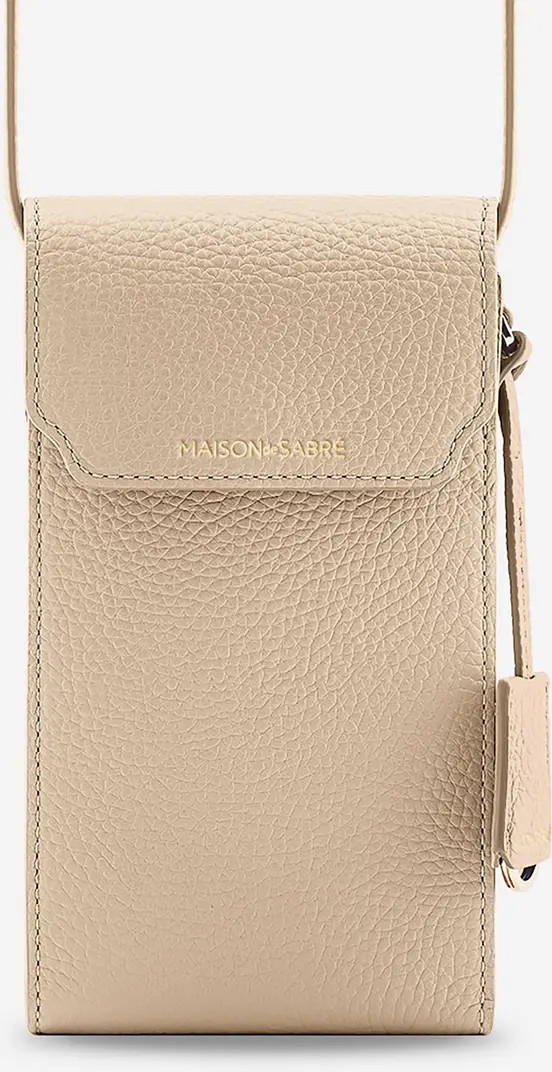 MAISON de SABRÉ Leather Phone Pouch | Nordstrom | Nordstrom