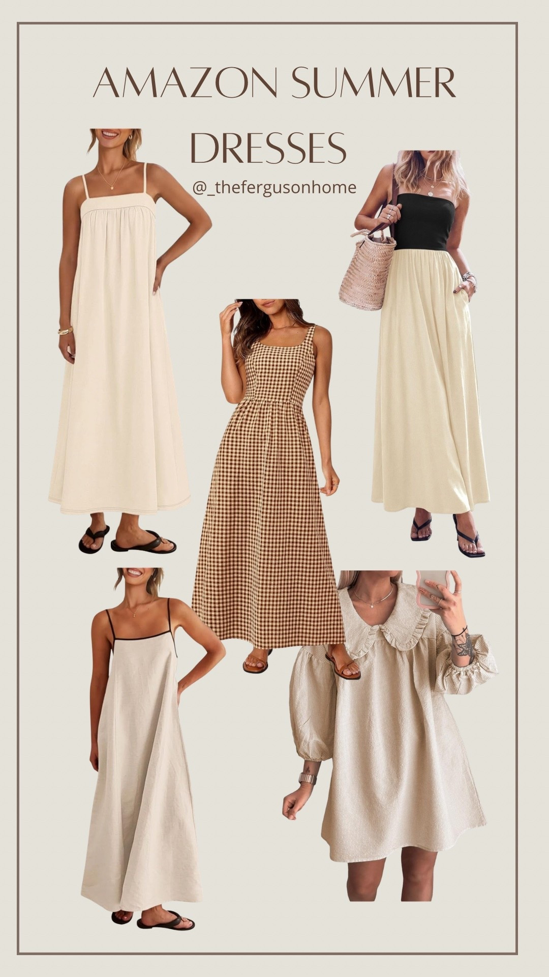 Neutral and casual summer dresses from Amazon I’m loving 🤎

#LTKootd #LTKPetite