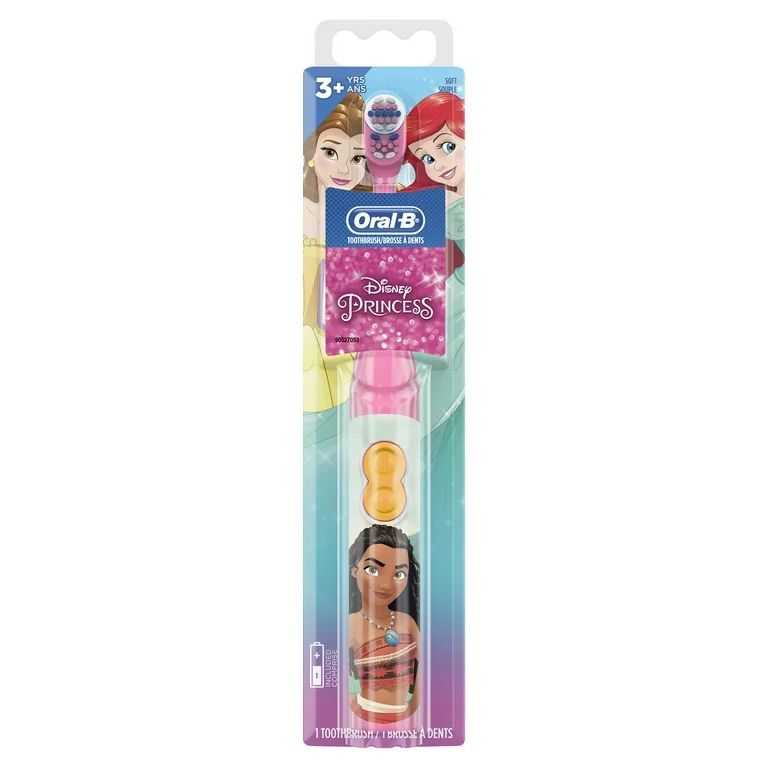 Oral-B Kid's Disney's Princess Characters Battery Electric Toothbrush - Walmart.com | Walmart (US)