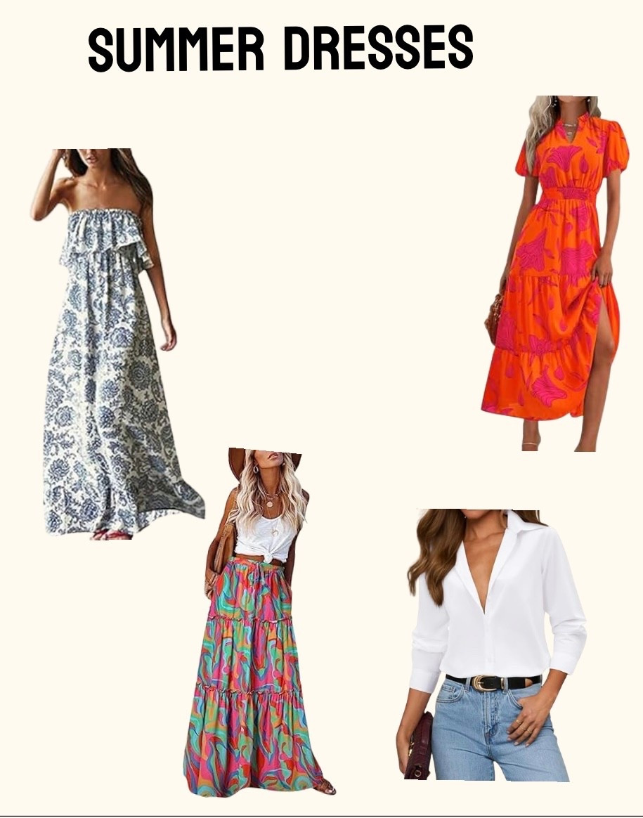 Summer dresses 

#LTKmomlife #LTKootd #LTKFestival