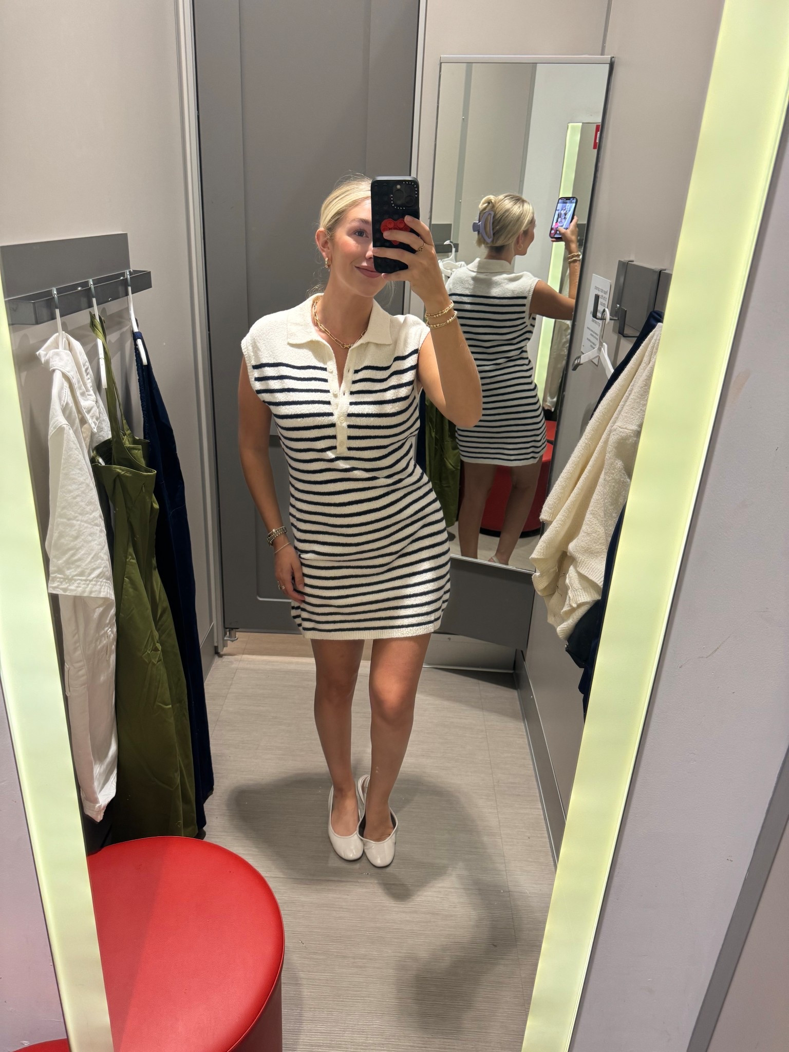 $30 target dress would be perfect for work or the weekend! I’m 15 weeks pregnant and wearing a medium. Will definitely have room to grow as well 🤍

#LTKWorkwear #LTKFindsUnder50 #LTKBump
