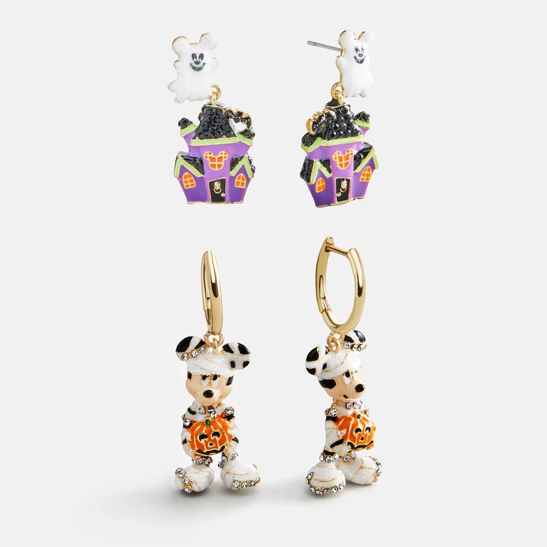 Disney Mickey Mouse Halloween Earring Set | BaubleBar