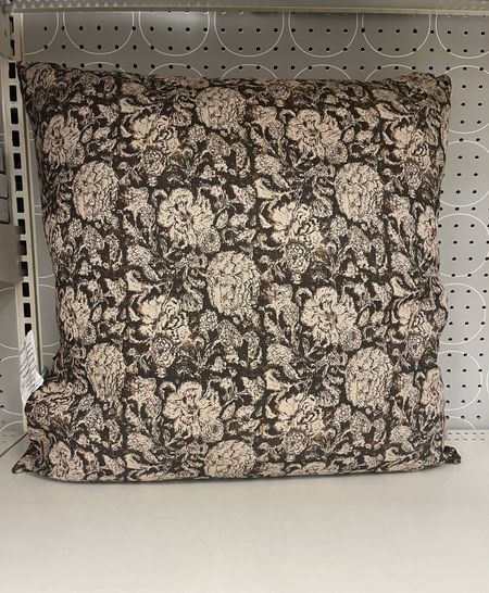New Studio McGee pillow with gorgeous neutral floral print 

#LTKSeasonal #LTKhome #LTKstyletip