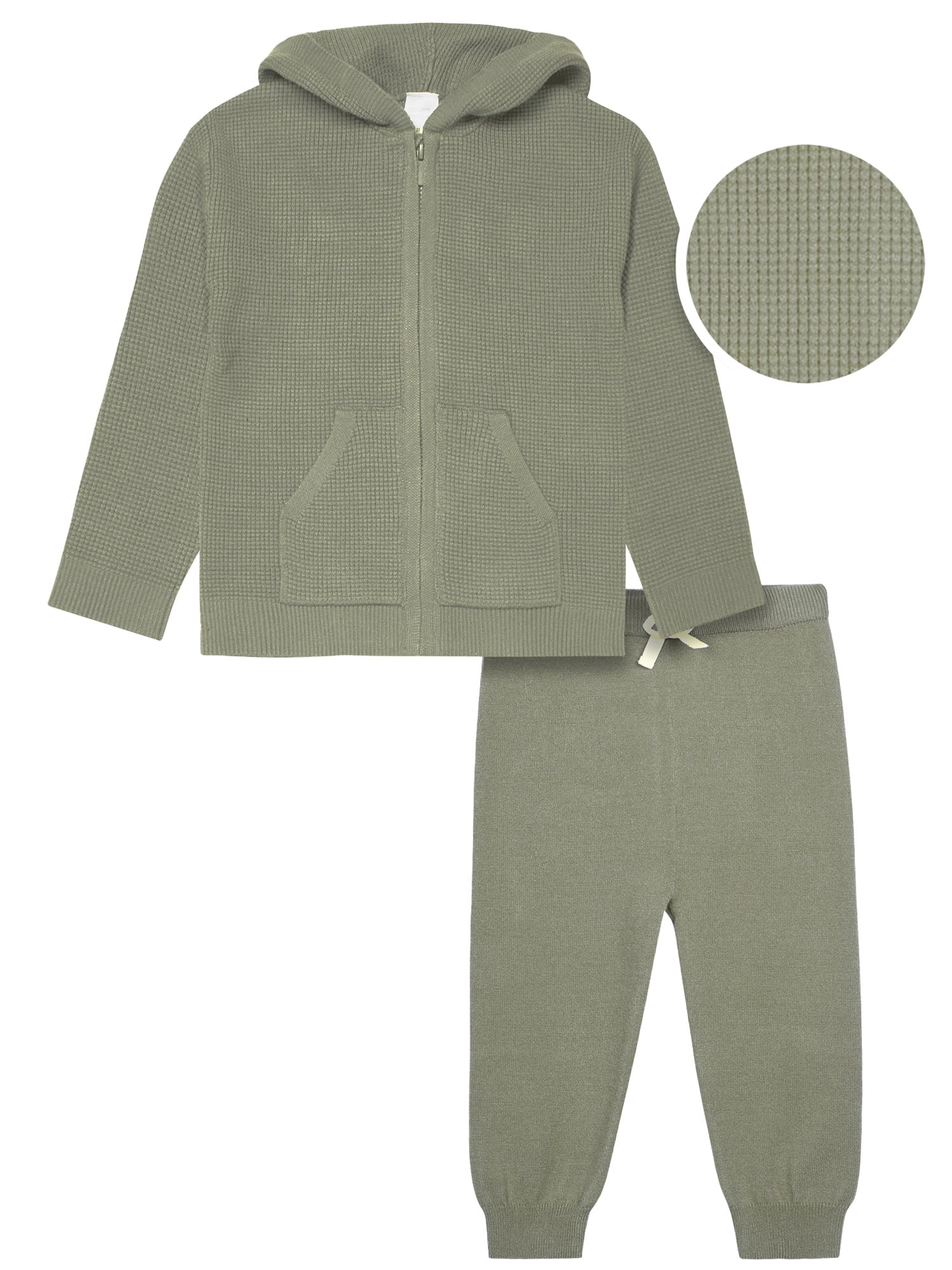 Modern Moments by Gerber Baby & Toddler Boy or Girl Unisex Sweater Knit Outfit Set, 2-Piece, Size... | Walmart (US)