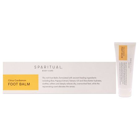 SpaRitual Slow Beauty Foot Balm - Citrus Cardamom 3.4 oz Balm | Walmart (US)