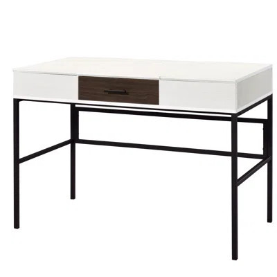 Breathtaking Writing Desk With And Versatile Drawer, Black/ Stunning Functional | Wayfair North America