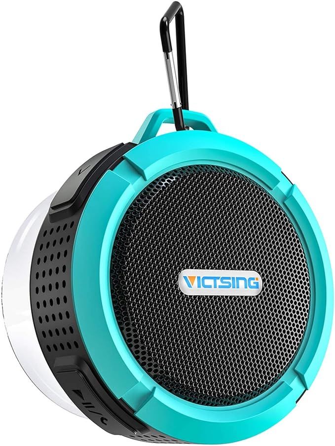 Bluetooth Shower Speaker, VicTsing C6 Waterproof Bluetooth Speaker with 6H Playtime, Loud HD Soun... | Amazon (US)