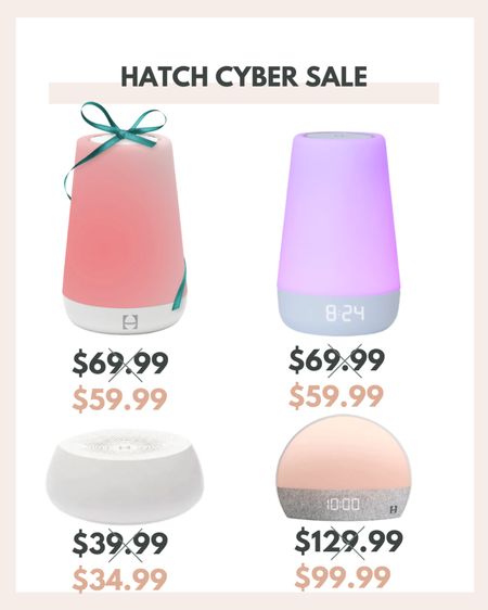 The Hatch cyber sale has started! We love it and Ben has never spent a night without his. A great gift for babies and expecting families. 

#LTKCyberweek #LTKunder100 #LTKbaby