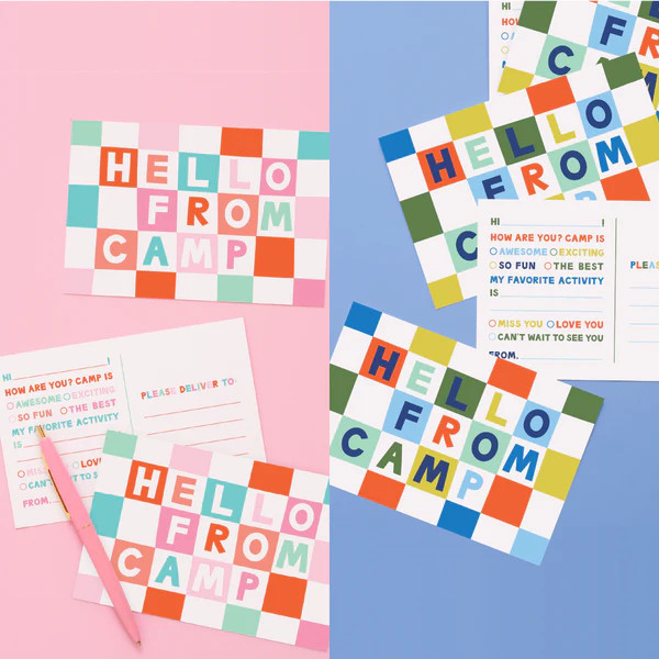Camp Vibes Postcards | Joy Creative Shop