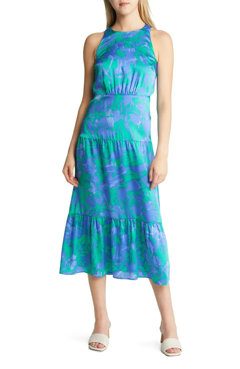 Floral Print Summer Silhouette Maxi Dress | Nordstrom Rack