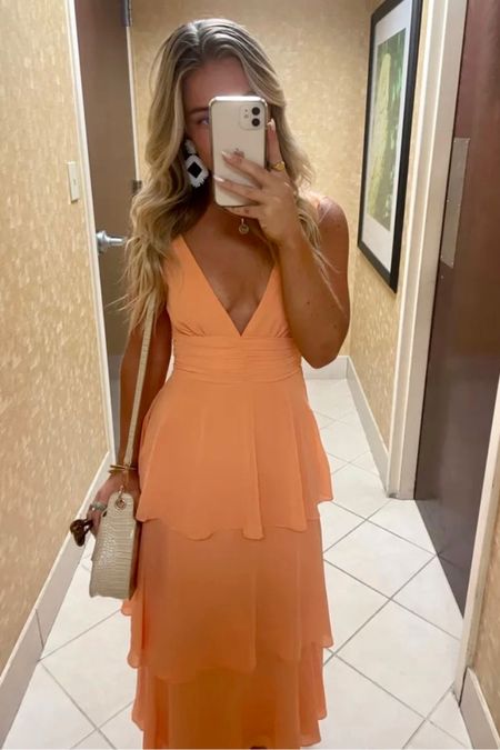 So pretty and sexy!

Beach wedding guest dress, tiered dress, summer maxi dress, orange dress, summer wedding guest dress

#LTKFind #LTKwedding #LTKunder100